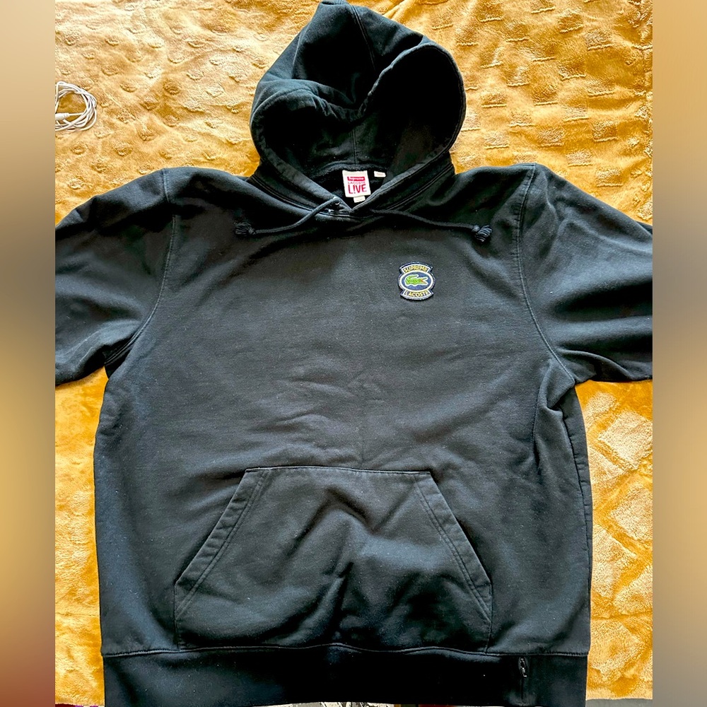 SUPREME LACOSTE COLLABORATION HOODY - Like New - Rare Collector Item - MALE XL